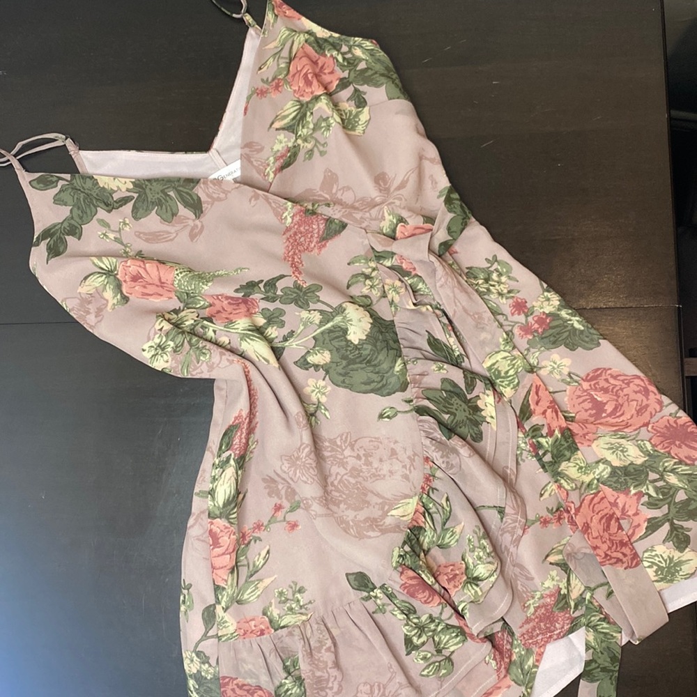 BCBGeneration Pink Floral Dress